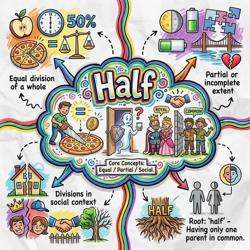 half 的心智圖