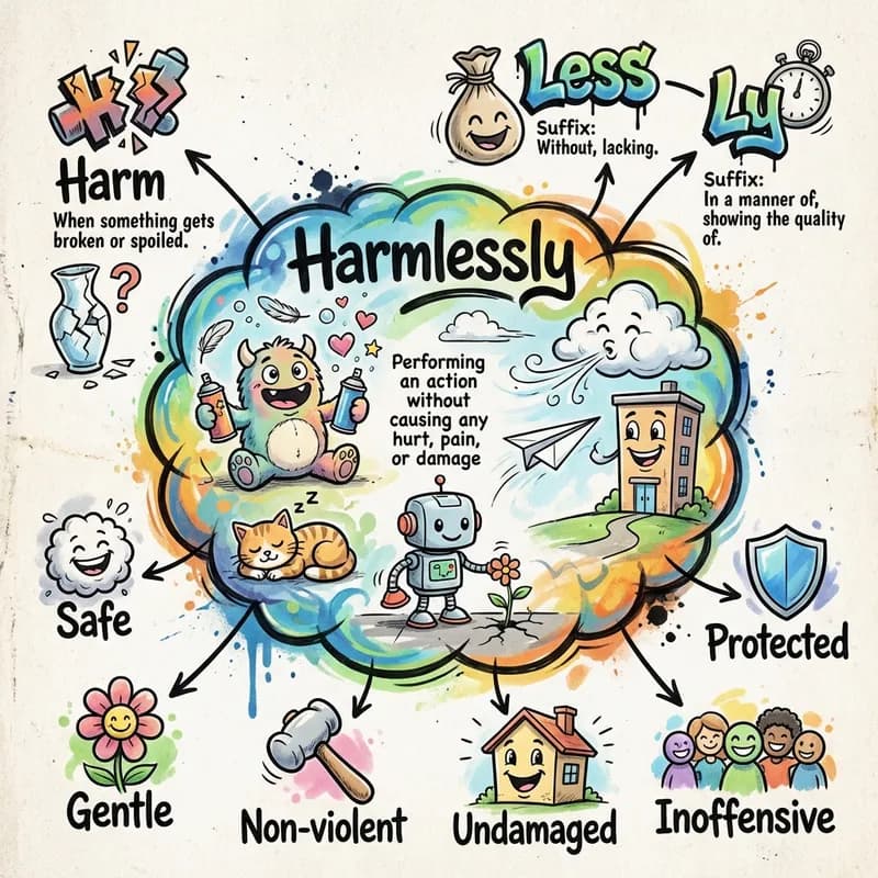 harmlessly 的心智圖