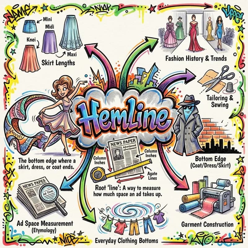 hemline 的心智圖