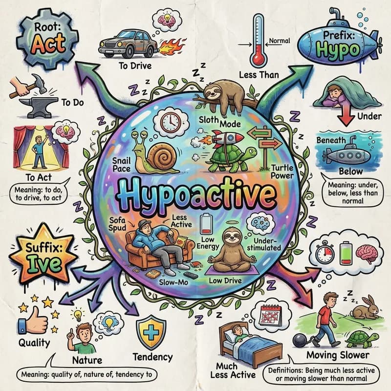 hypoactive 的心智圖