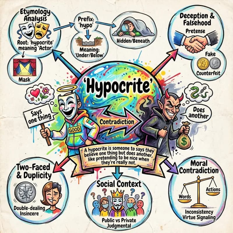 hypocrite 的心智圖
