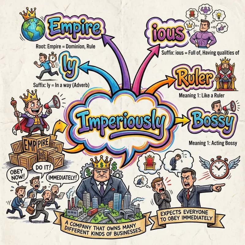 imperiously 的心智圖