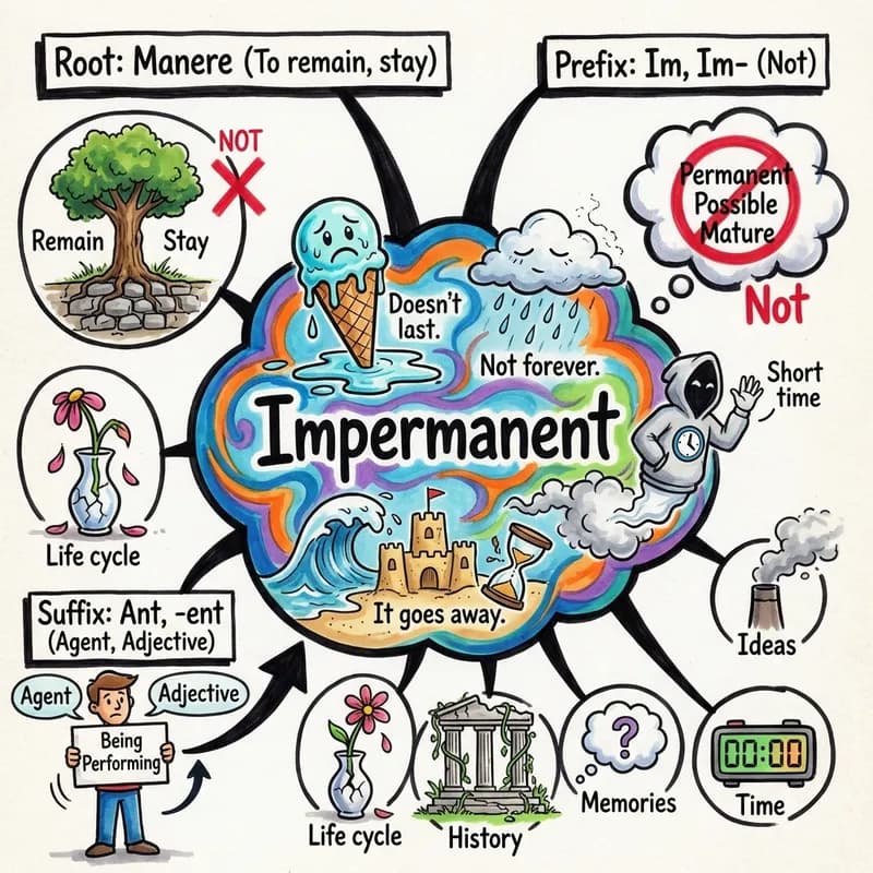 impermanent 的心智圖