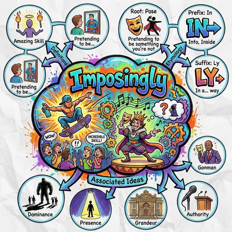 imposingly 的心智圖