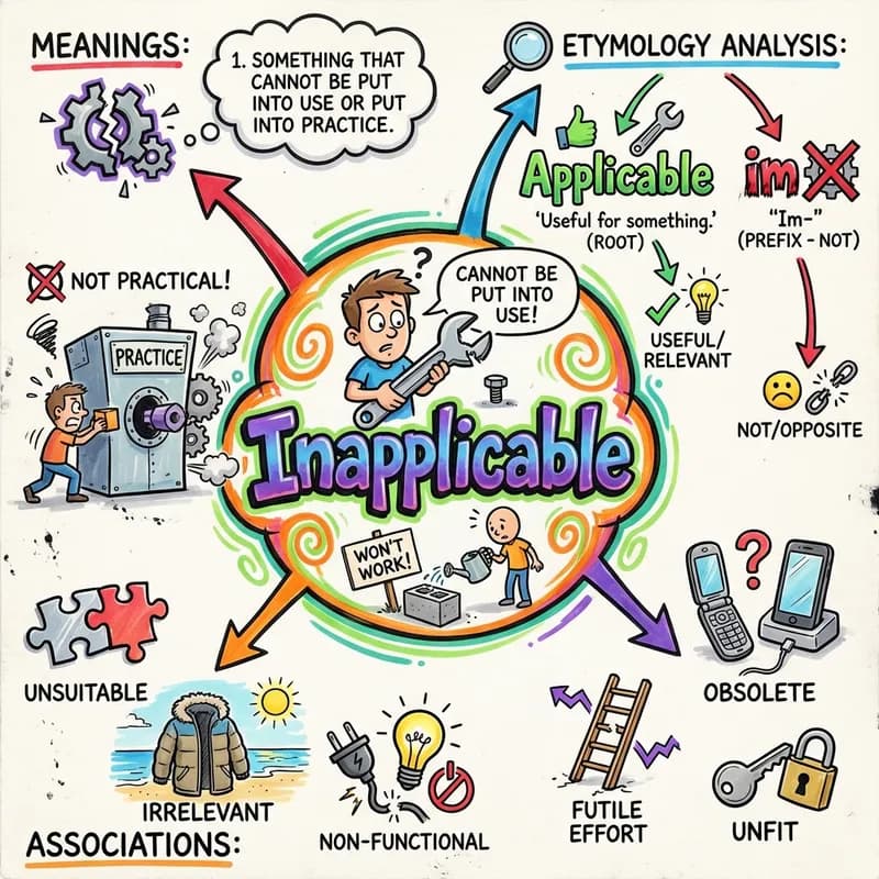 inapplicable 的心智圖