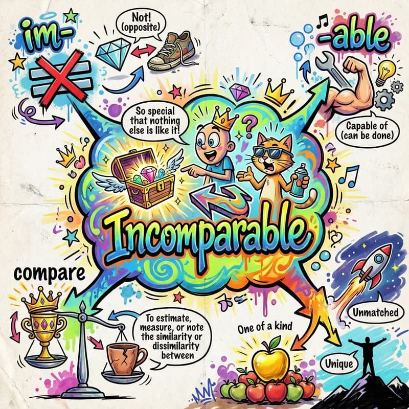 incomparable 的心智圖