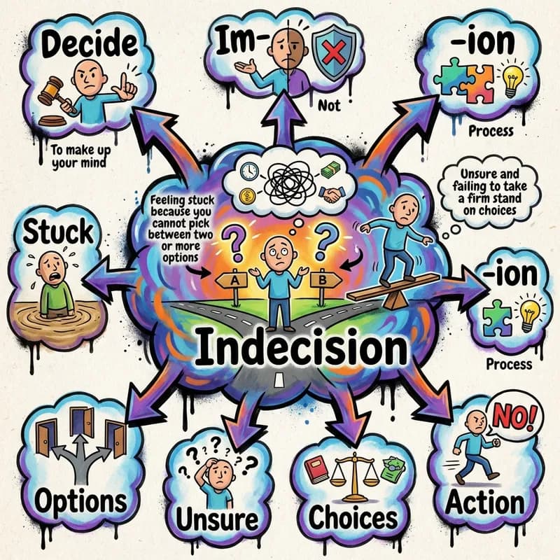 indecision 的心智圖