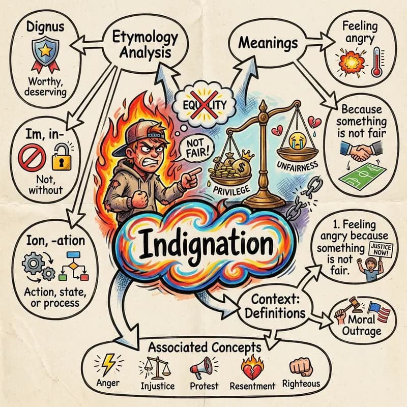 indignation 的心智圖