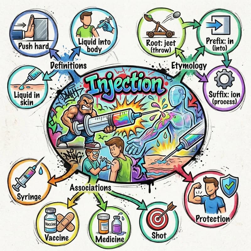 injection 的心智圖