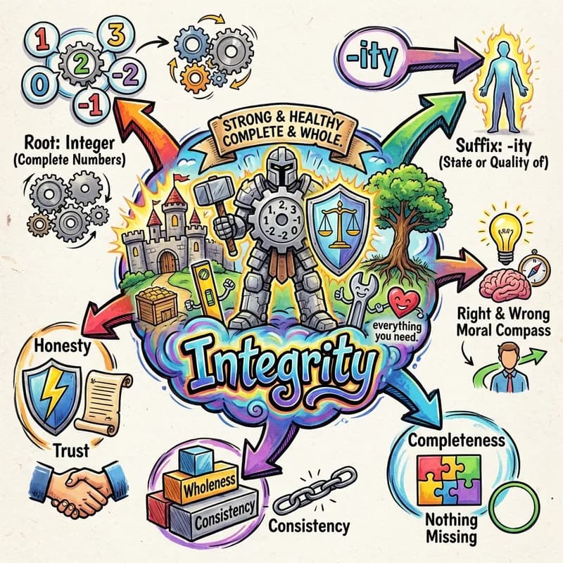 integrity 的心智圖