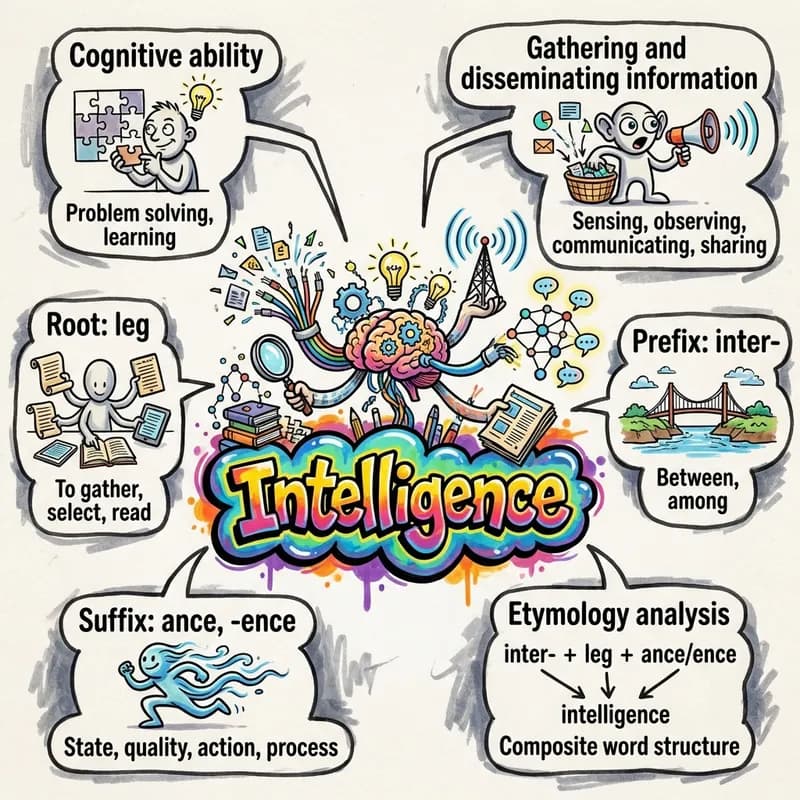 intelligence 的心智圖