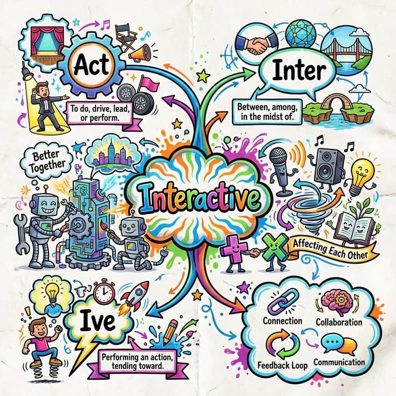 interactive 的心智圖