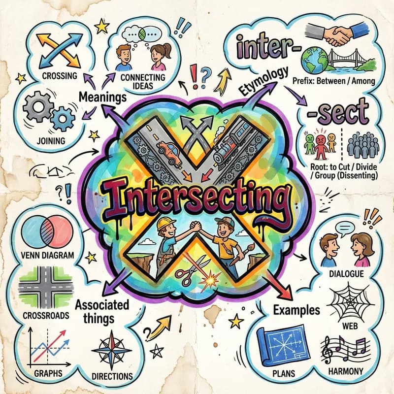 intersecting 的心智圖