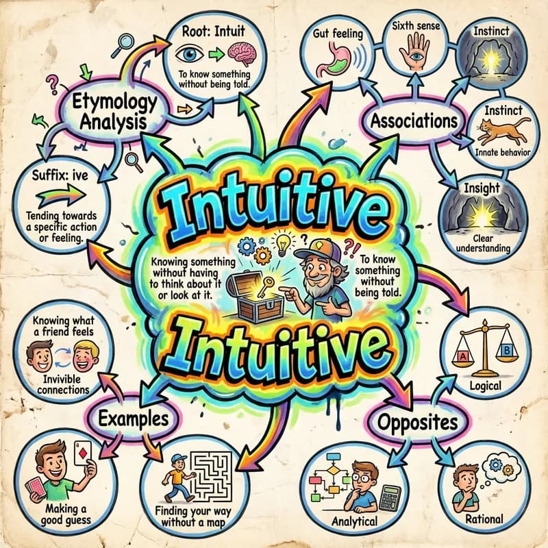 intuitive 的心智圖