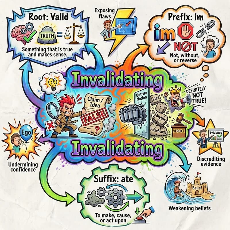 invalidating 的心智圖