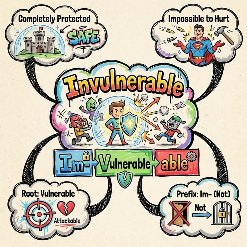 invulnerable 的心智圖