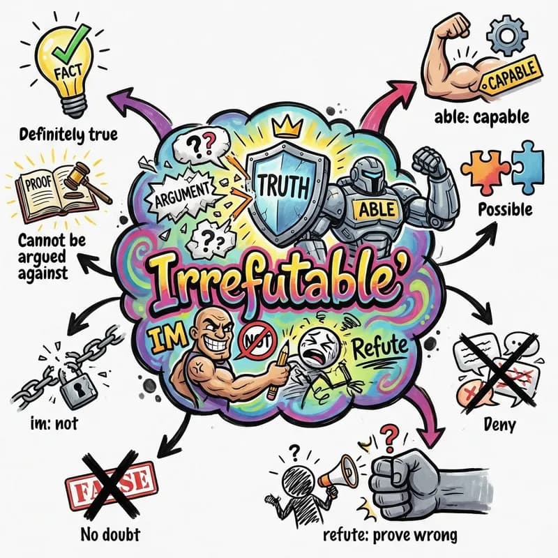 irrefutable 的心智圖