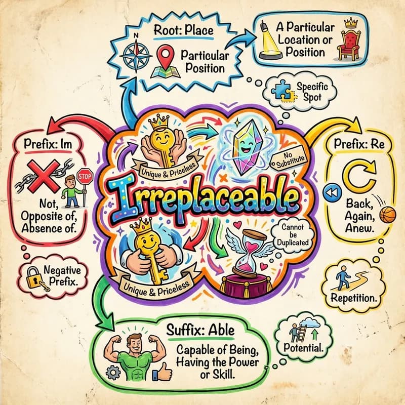 irreplaceable 的心智圖