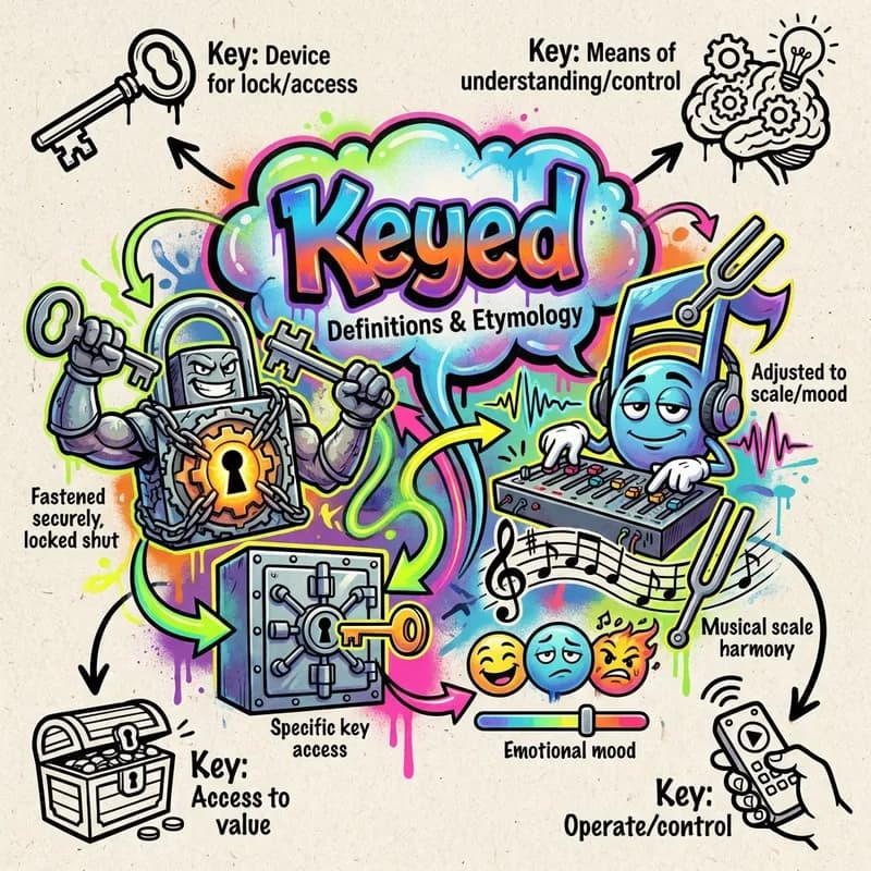 keyed 的心智圖