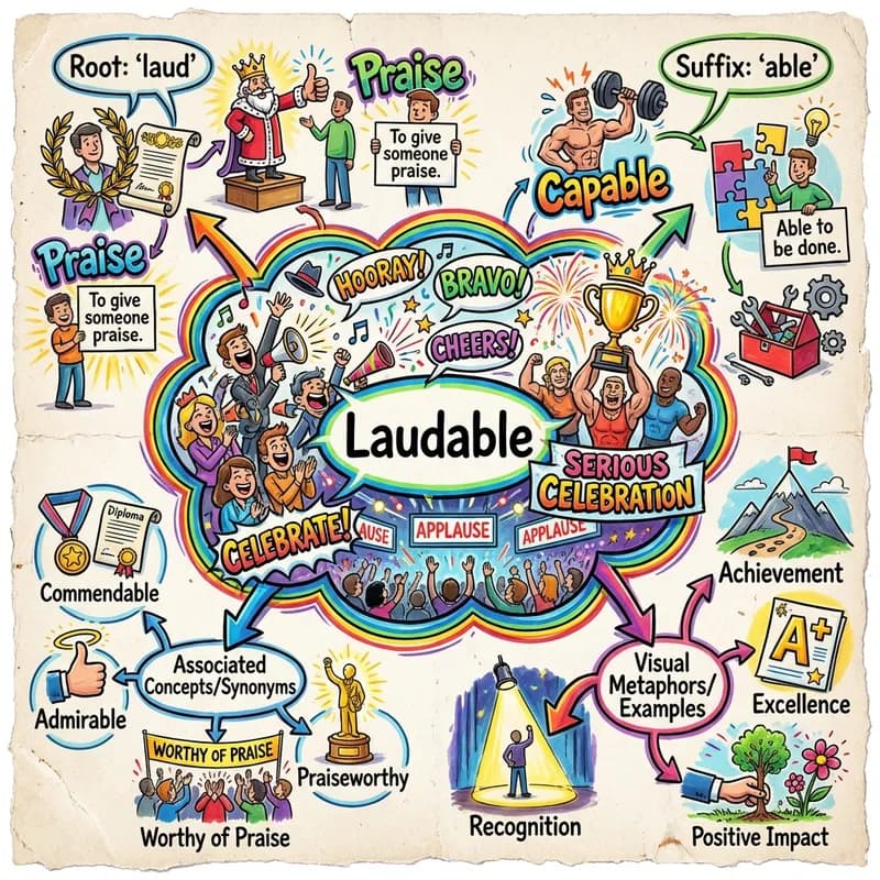 laudable 的心智圖