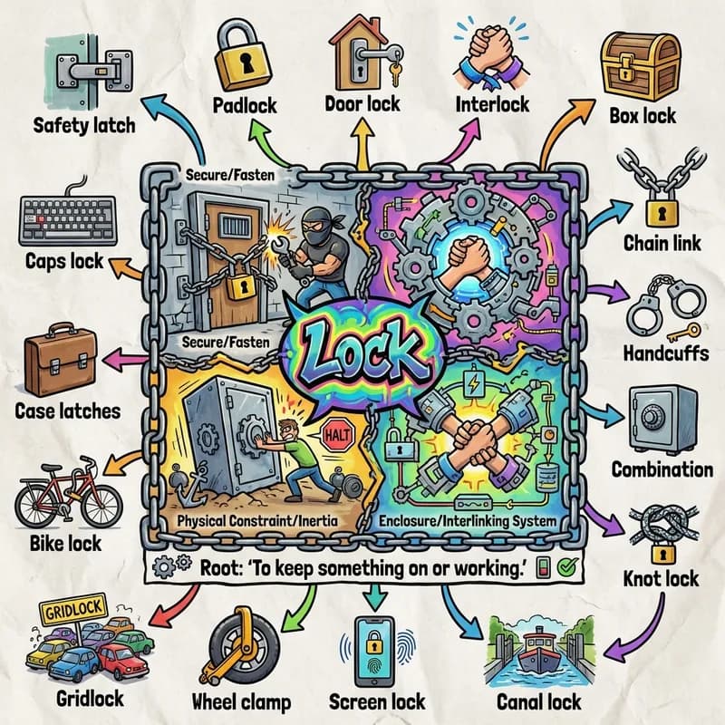 lock 的心智圖