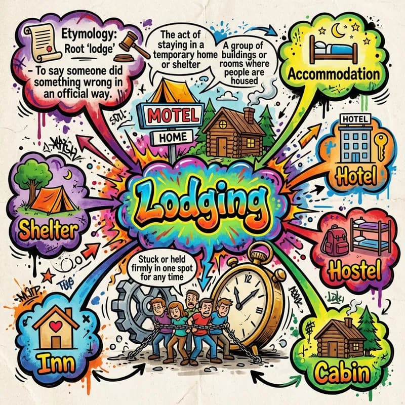 lodging 的心智圖
