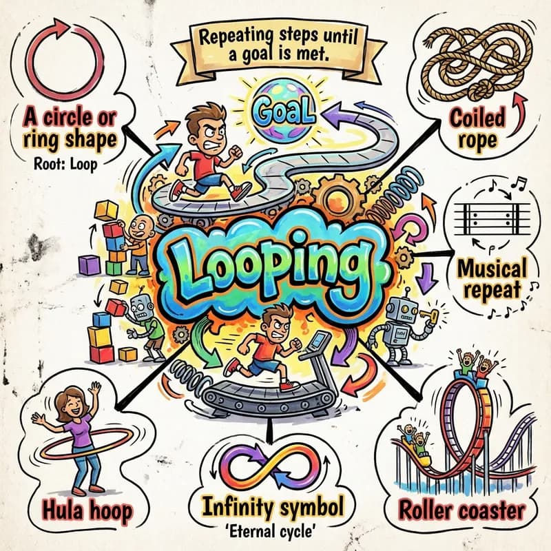looping 的心智圖