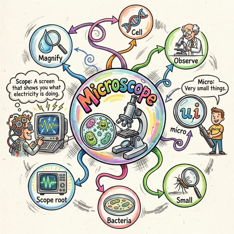 microscope 的心智圖