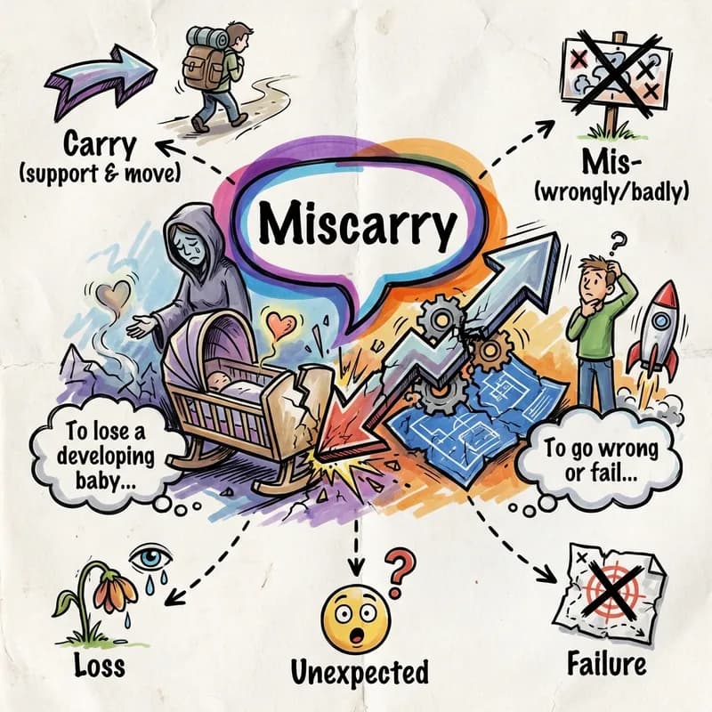 miscarry 的心智圖