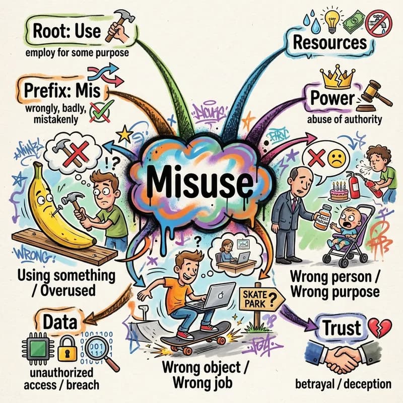 misuse 的心智圖
