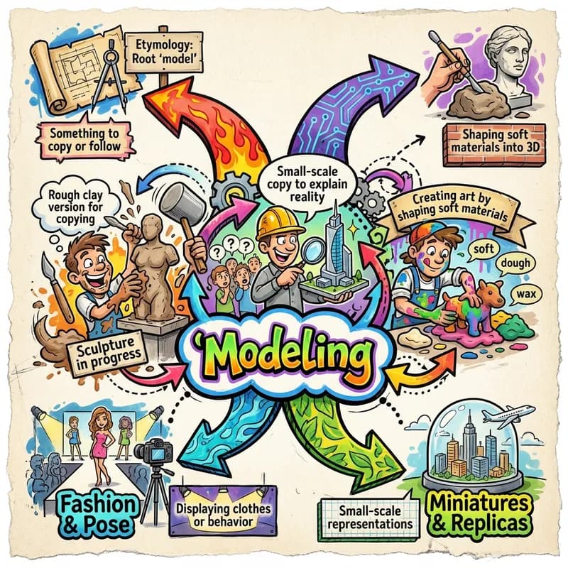 modeling 的心智圖