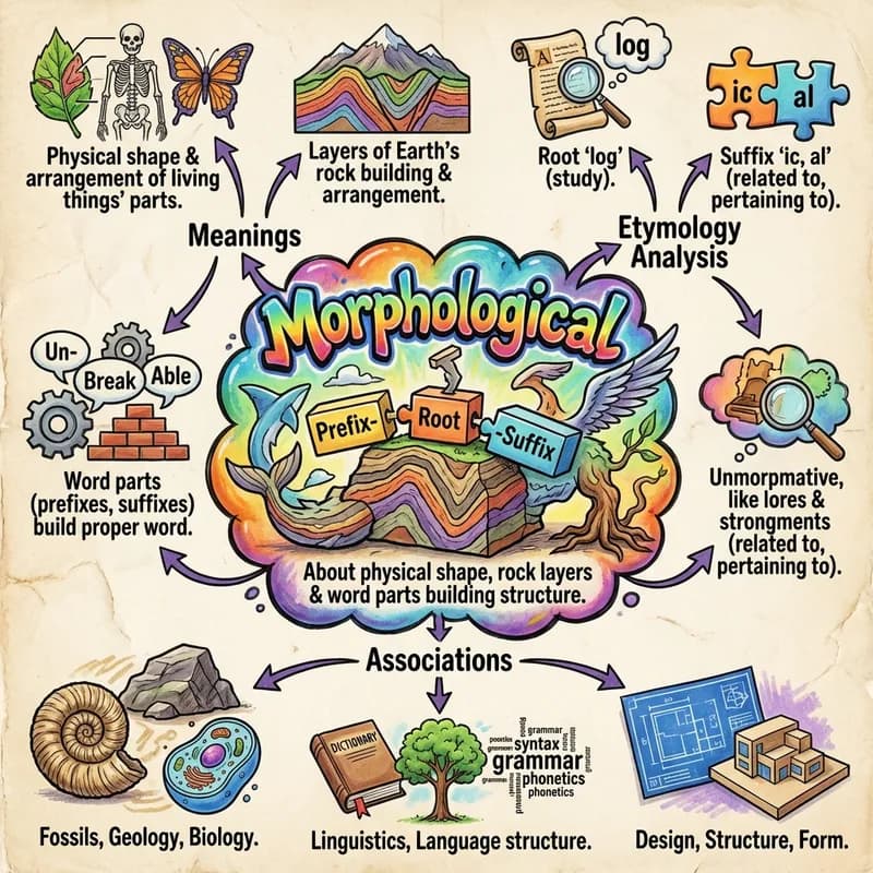 morphological 的心智圖