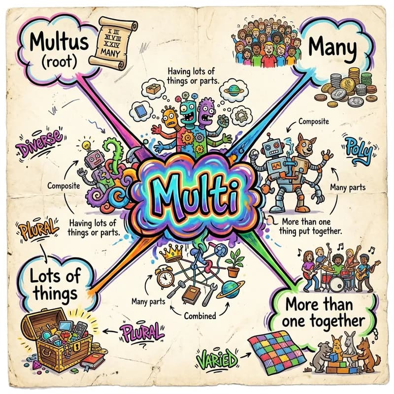multi 的心智圖