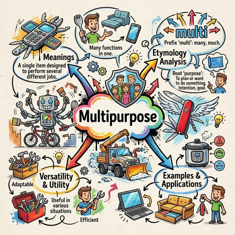 multipurpose 的心智圖