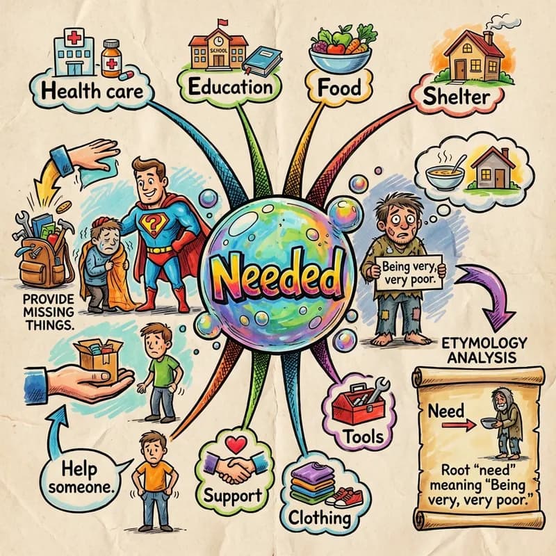 needed 的心智圖