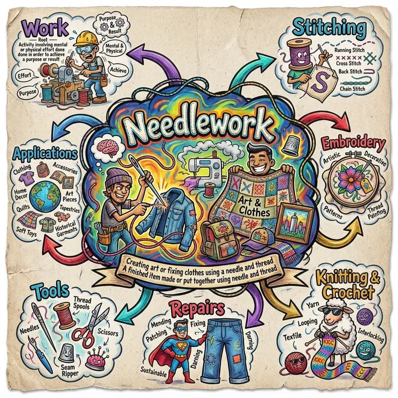 needlework 的心智圖