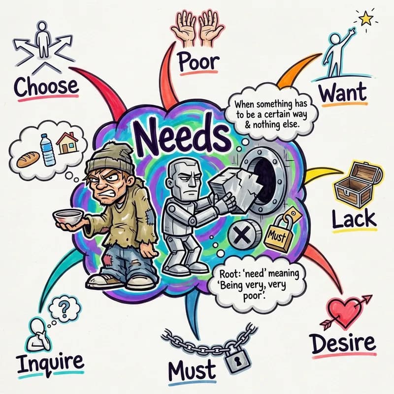 needs 的心智圖