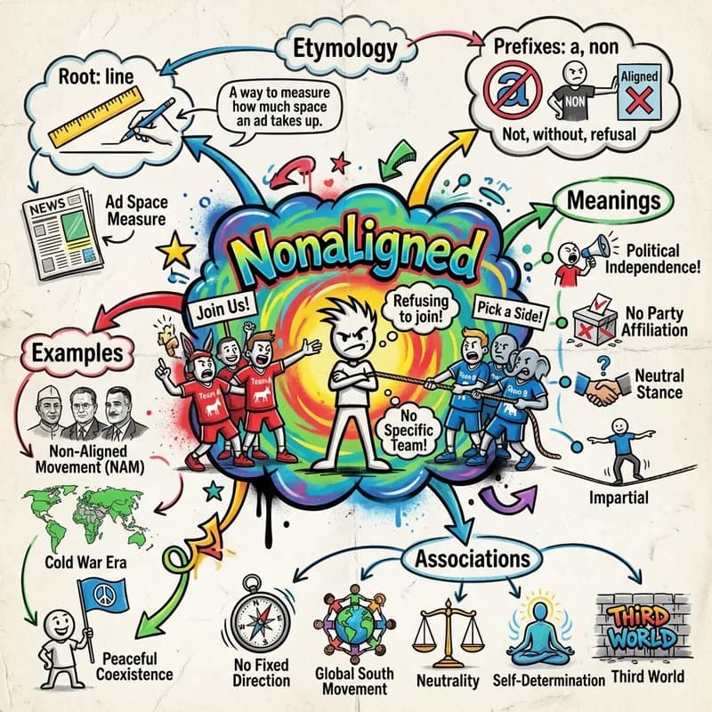 nonaligned 的心智圖