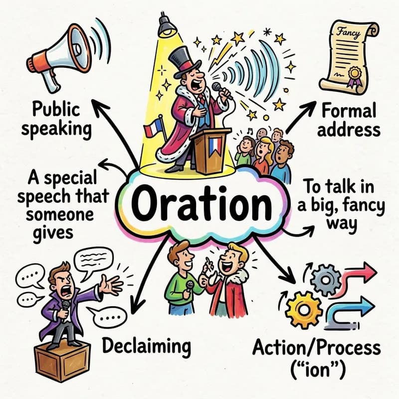 oration 的心智圖