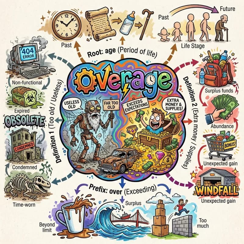 overage 的心智圖