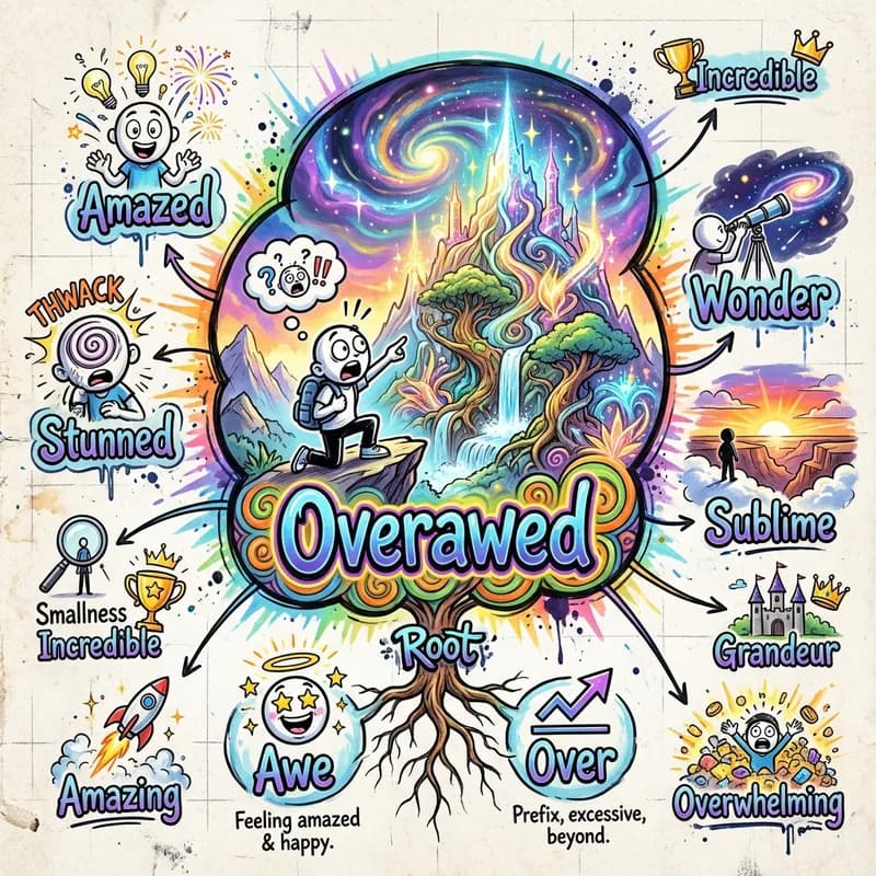 overawed 的心智圖