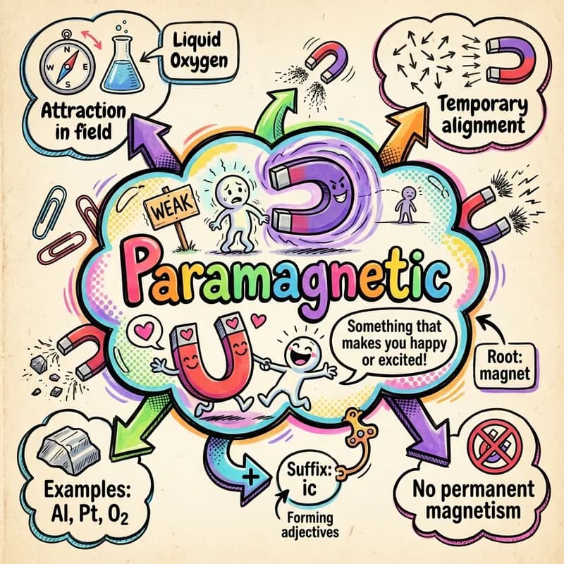 paramagnetic 的心智圖