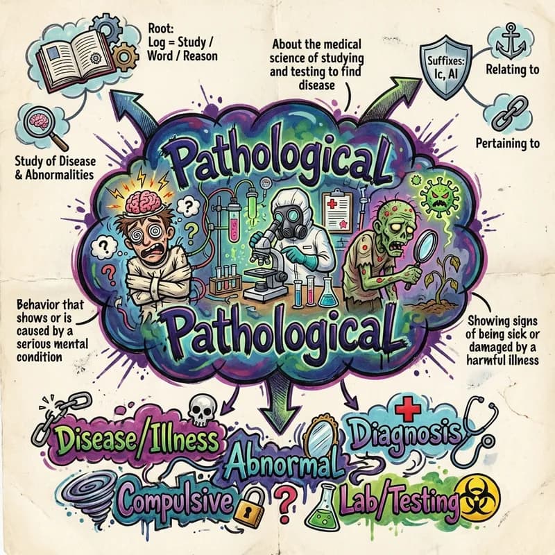 pathological 的心智圖