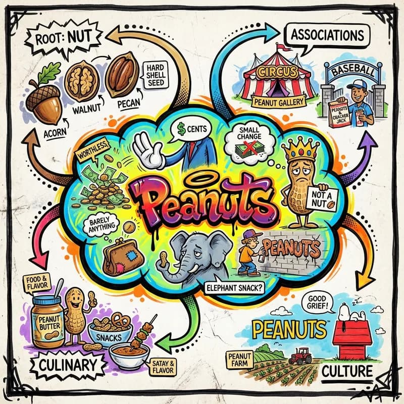 peanuts 的心智圖