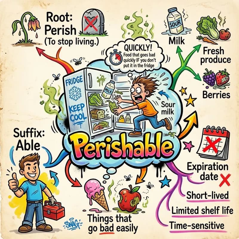 perishable 的心智圖