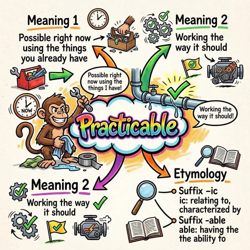 practicable 的心智圖