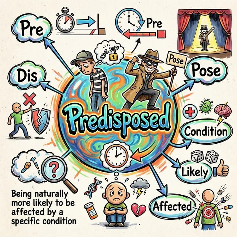 predisposed 的心智圖