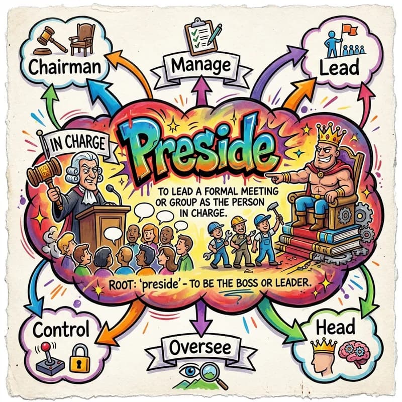 preside 的心智圖