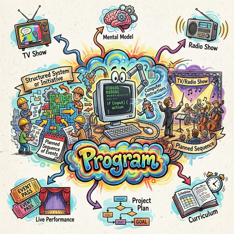 program 的心智圖