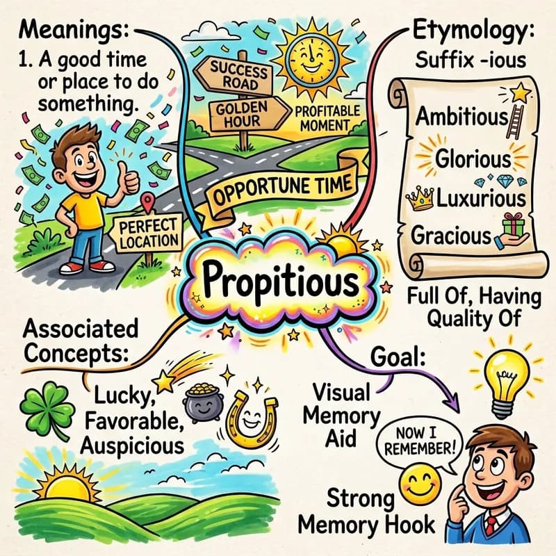 propitious 的心智圖